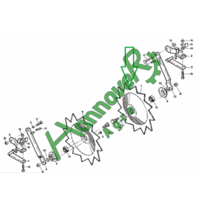 Диск зубчастий Kverneland RF07199